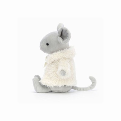 Jellycat Comfy Coat Mouse New Zealand | FIVTG1875